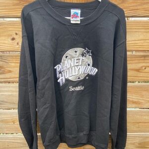 Vintage Planet Hollywood Seattle Crewneck Sweatshirt